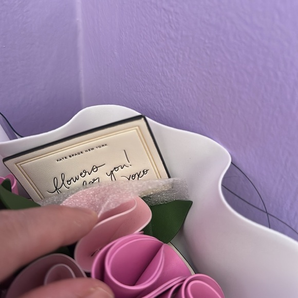 Nwt Kate spade flora 3d bouquet bag - Picture 3 of 14